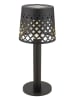 Globo lighting Lampa solarna LED w kolorze czarnym - wys. 21 x Ø 9 cm