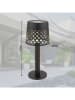 Globo lighting Lampa solarna LED w kolorze czarnym - wys. 21 x Ø 9 cm