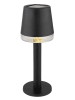 Globo lighting Lampa solarna LED w kolorze czarnym - wys. 21,5 x Ø 8 cm