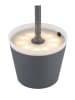 Globo lighting Lampa solarna LED w kolorze antracytowym - wys. 41 x Ø 11 cm