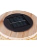Globo lighting LED-Solar-Dekoleuchte in Hellbraun - (H)56,5 x Ø 22,5 cm