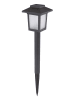 Globo lighting Ogrodowe lampy solarne LED (3 szt.) w kolorze czarnym - wys. 36,8 cm