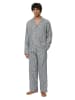 Marc O´Polo Pyjama-Hose in Dunkelblau/ Weiß