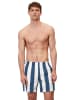 Marc O´Polo Zwemshort wit/blauw