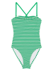 Marc O´Polo Badeanzug in Grün/ Weiß
