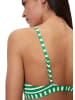 Marc O´Polo Biustonosz bikini w kolorze zielono-białym