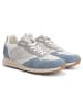 TRAVELIN' Leder-Sneakers "Crozon" in Hellblau/ Grau