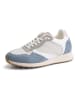 TRAVELIN' Leder-Sneakers "Crozon" in Hellblau/ Grau