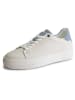 TRAVELIN' Leren sneakers "Santec" crème/lichtblauw