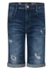 Petrol Industries Spijkershort blauw