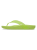 Crocs Japonki "Splash Glossy" w kolorze zielonym