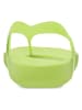 Crocs Japonki "Splash Glossy" w kolorze zielonym