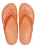 Crocs Teenslippers "Splash Glossy" oranje