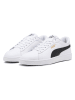 Puma Leder-Sneakers "Smash 3.0" in Weiß/ Schwarz