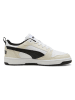 Puma Sneakers "Rebound v6"   in Schwarz/ Weiß/ Beige