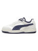 Puma Skórzane sneakersy "Doublecourt" w kolorze biało-granatowym