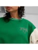 Puma Sweatshirt "Squad" groen/crème