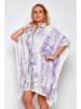 Tarifa Kaftan in Weiß/ Lila