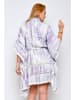 Tarifa Kleid in Weiß/ Lila