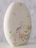 Boltze Vase "Florina" in Creme - (H)31 cm