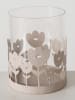 Boltze 3er-Set: Windlichter "Gardenlove" in Creme/ Rosa - (H)14 cm