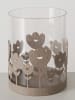 Boltze 3er-Set: Windlichter "Gardenlove" in Creme/ Rosa - (H)14 cm