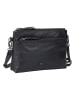 Bellicci Leder-Umhängetasche "Sicilia" in Schwarz - (B)22,5 x (H)16 x (T)5 cm