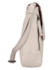 Bellicci Leder-Umhängetasche "Silvia" in Creme - (B)27 x (H)8 x (T)4 cm