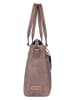 SPARWELL Leren schoudertas "Tenacious" bruin - (B)37,5 x (H)29 x (D)9,5 cm
