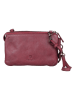 Bellicci Leder-Handytasche "Portia" in Beere - (B)19 x (H)11,5 x (T)3 cm