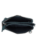 Bellicci Leren smartphonetas "Portia" petrol - (B)19 x (H)11,5 x (D)3 cm