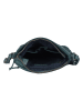 Bellicci Skórzana torebka "Pamila" w kolorze morskim - 23,5 x 24 x 8 cm