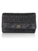 Bellicci Leren portemonnee "Perla" zwart - (B)17,5 x (H)10 x (D)3 cm