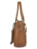 Bellicci Leder-Schultertasche "Chelsea" in Cognac - (B)34 x (H)29,5 x (T)10 cm