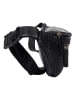 Bellicci Leren heuptas "Elliot" zwart - (B)30 x (H)14 x (D)8,5 cm