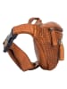 Bellicci Leren heuptas "Elliot" cognackleurig - (B)30 x (H)14 x (D)8,5 cm