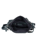 Bellicci Leder-Umhängetasche "Eva" in Petrol - (B)34 x (H)29 x (T)4,5 cm