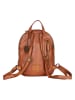 Bellicci Leder-Rucksack "Eve" in Cognac - (B)22 x (H)29 x (T)9 cm