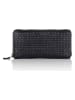 Bellicci Leder-Geldbörse "Eleanor" in Schwarz - (B)19,5 x (H)9,5 x (T)2,5 cm