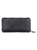 Bellicci Leder-Geldbörse "Eleanor" in Schwarz - (B)19,5 x (H)9,5 x (T)2,5 cm