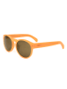 Dries Van Noten Damen-Sonnenbrille in Orange/ Hellbraun