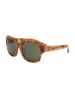 Dries Van Noten Unisex-Sonnenbrille in Hellbraun/ Grün