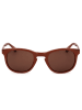 Dries Van Noten Męskie okulary przeciwsłoneczne w kolorze brązowym