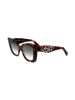 Ferragamo Damskie okulary przeciwsłoneczne w kolorze brązowo-szarym