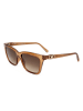 Salvatore Ferragamo Damen-Sonnenbrille in Hellbraun