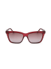 Ferragamo Damen-Sonnenbrille in Rot/ Braun