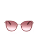Ferragamo Damskie okulary przeciwsłoneczne w kolorze różowo-złotym