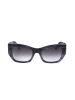 Salvatore Ferragamo Damen-Sonnenbrille in Dunkelblau/ Grau