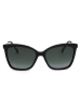 Jimmy Choo Damen-Sonnenbrille in Schwarz/ Gold