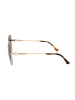 Jimmy Choo Damen-Sonnenbrille in Gold/ Grau